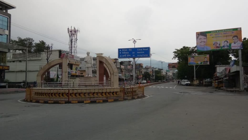 Uttarakhand Lockdown News: traffic jam in dehradun