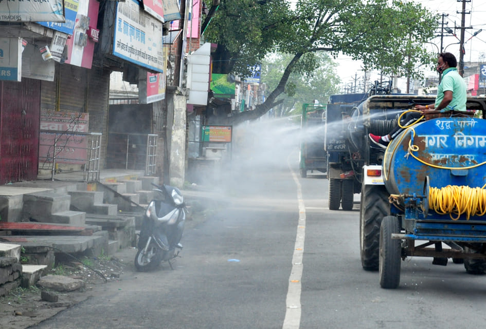 Sanitation campaign started in the city