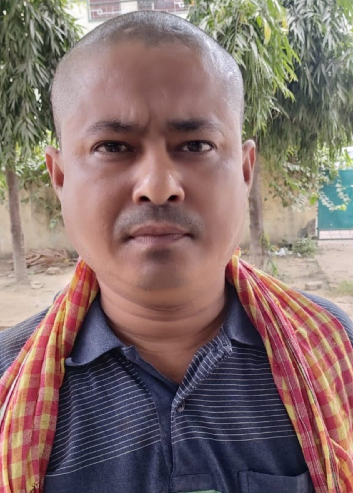 Nepali youth told he shaved head for 1000 rupees and wrote Jai Shri Ram in varanasi