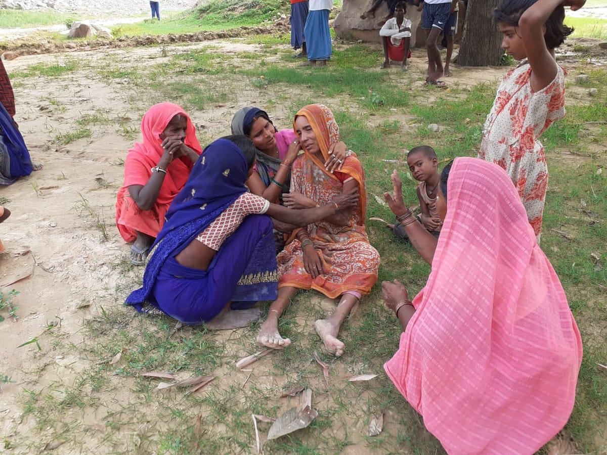 Three children died due to drown in pond during bath dead body recovered in mirzapur up
