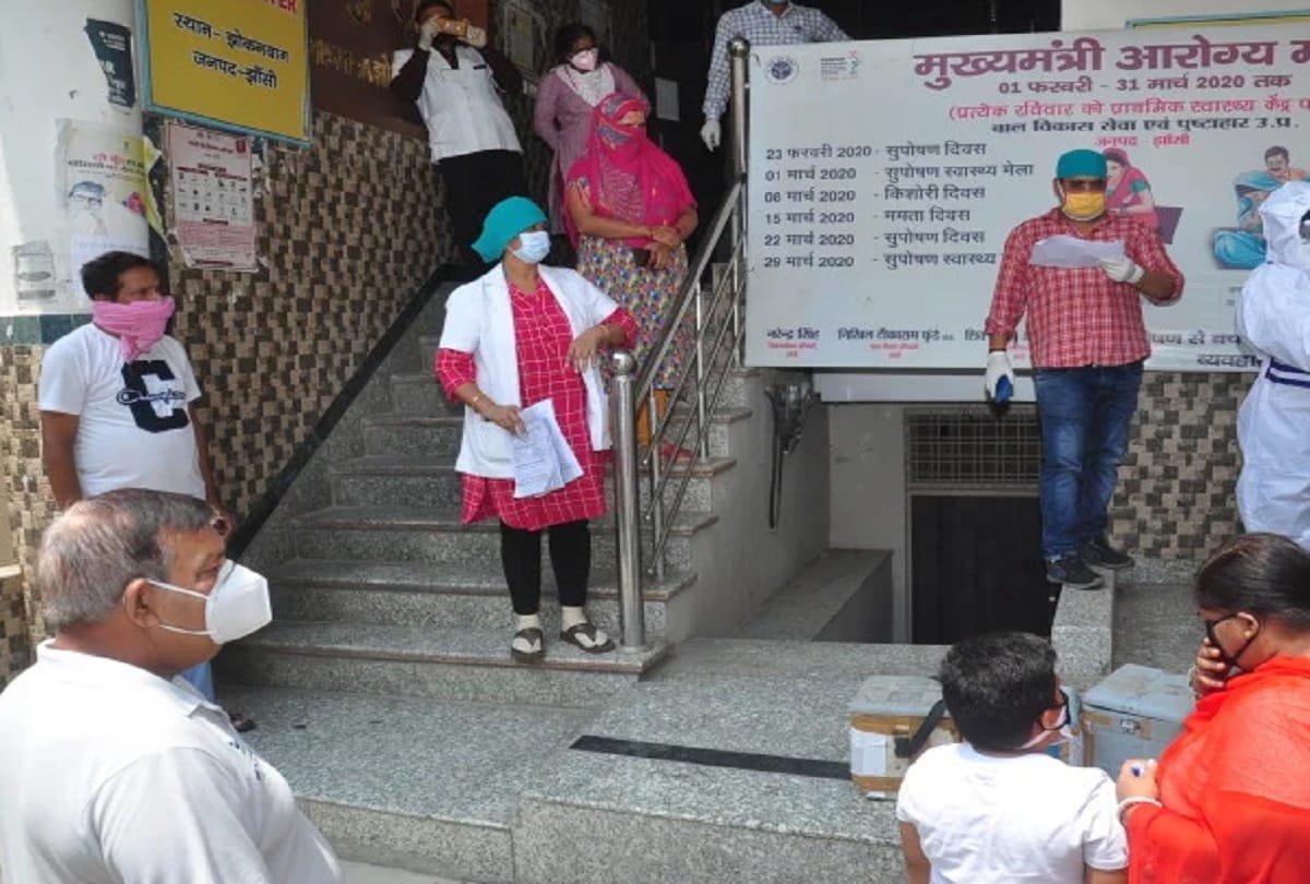 In Jhansi, the number of corona infected reached 11 hundred