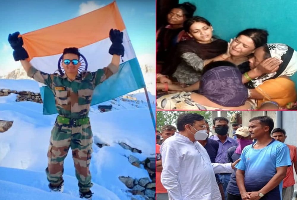Uttarakhand Soldiers Martyr In Ladakh: Parents and friends with for dead body from three days
