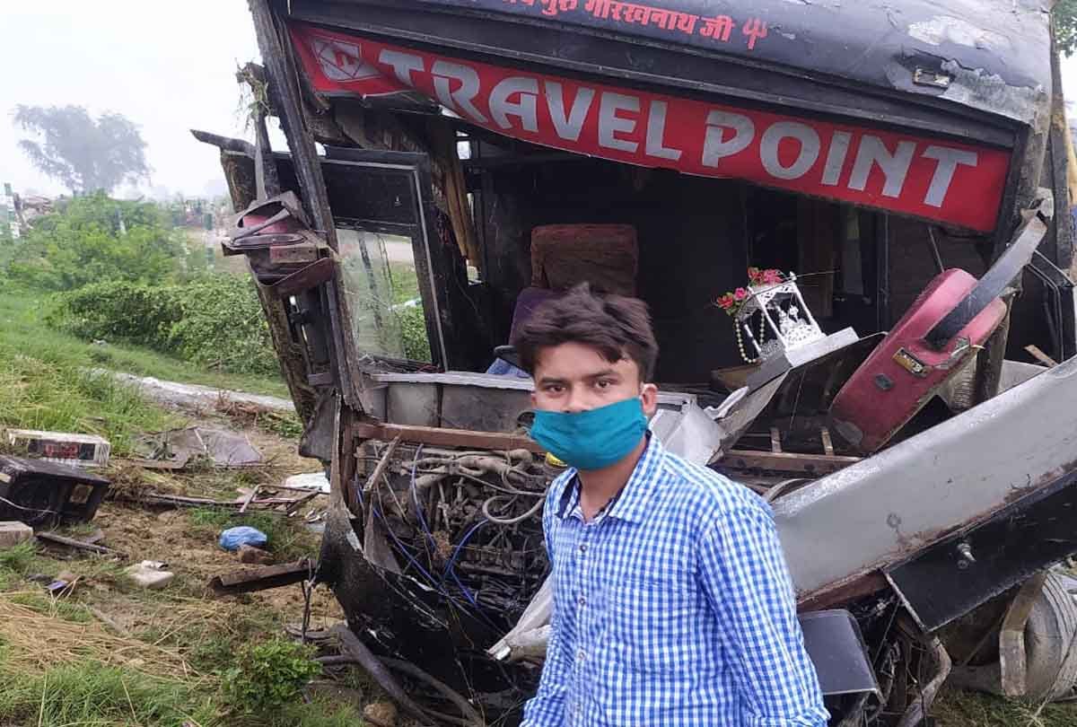 Accident on Kannauj Expressway, six people died and 40 injured