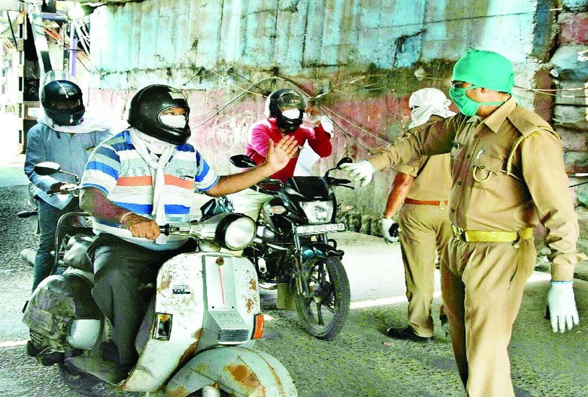Lockdown In Agra Monitoring From Drone Cameras
