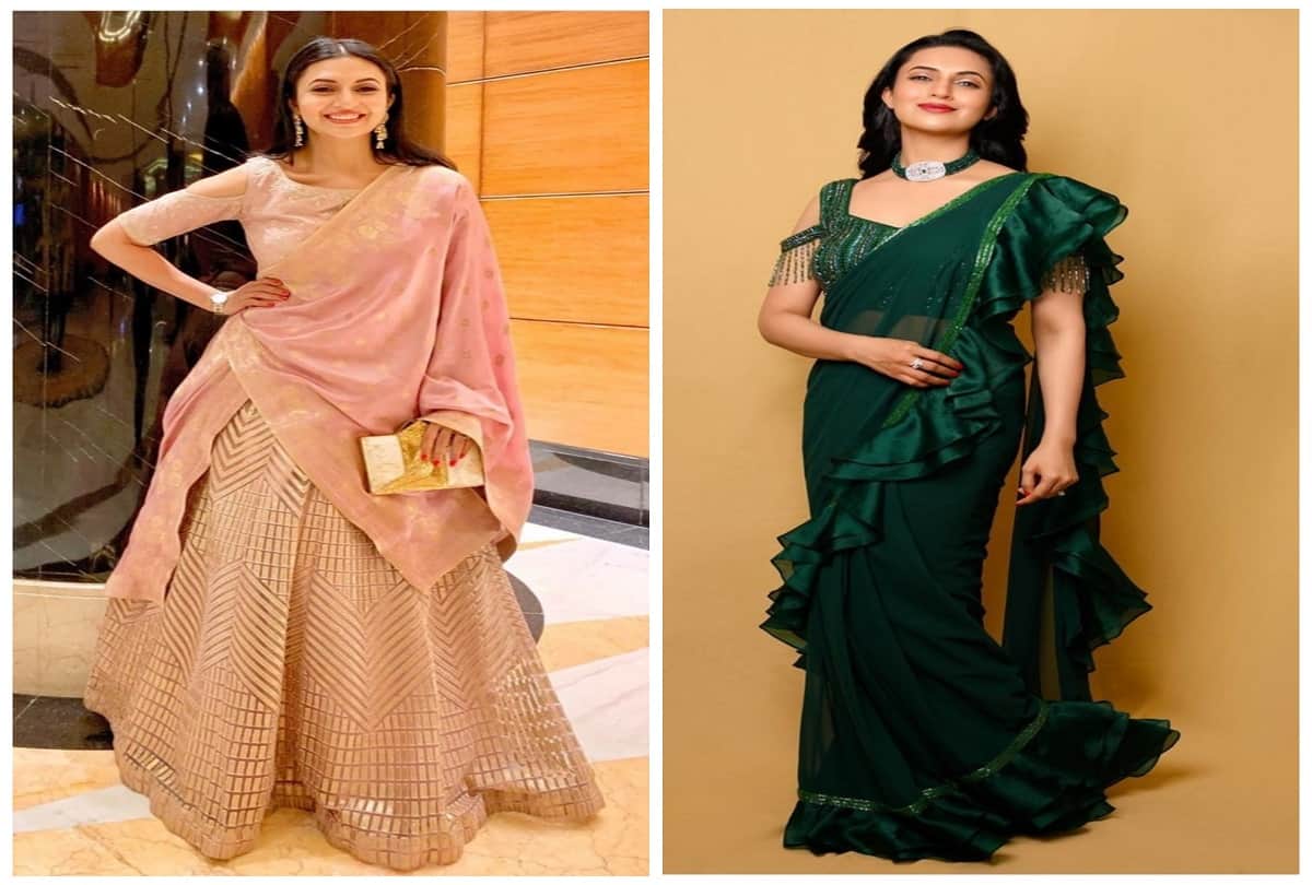 ethnic dresses to look stylish and glamorous like divyanka tripathi iconic best looks of divyanka