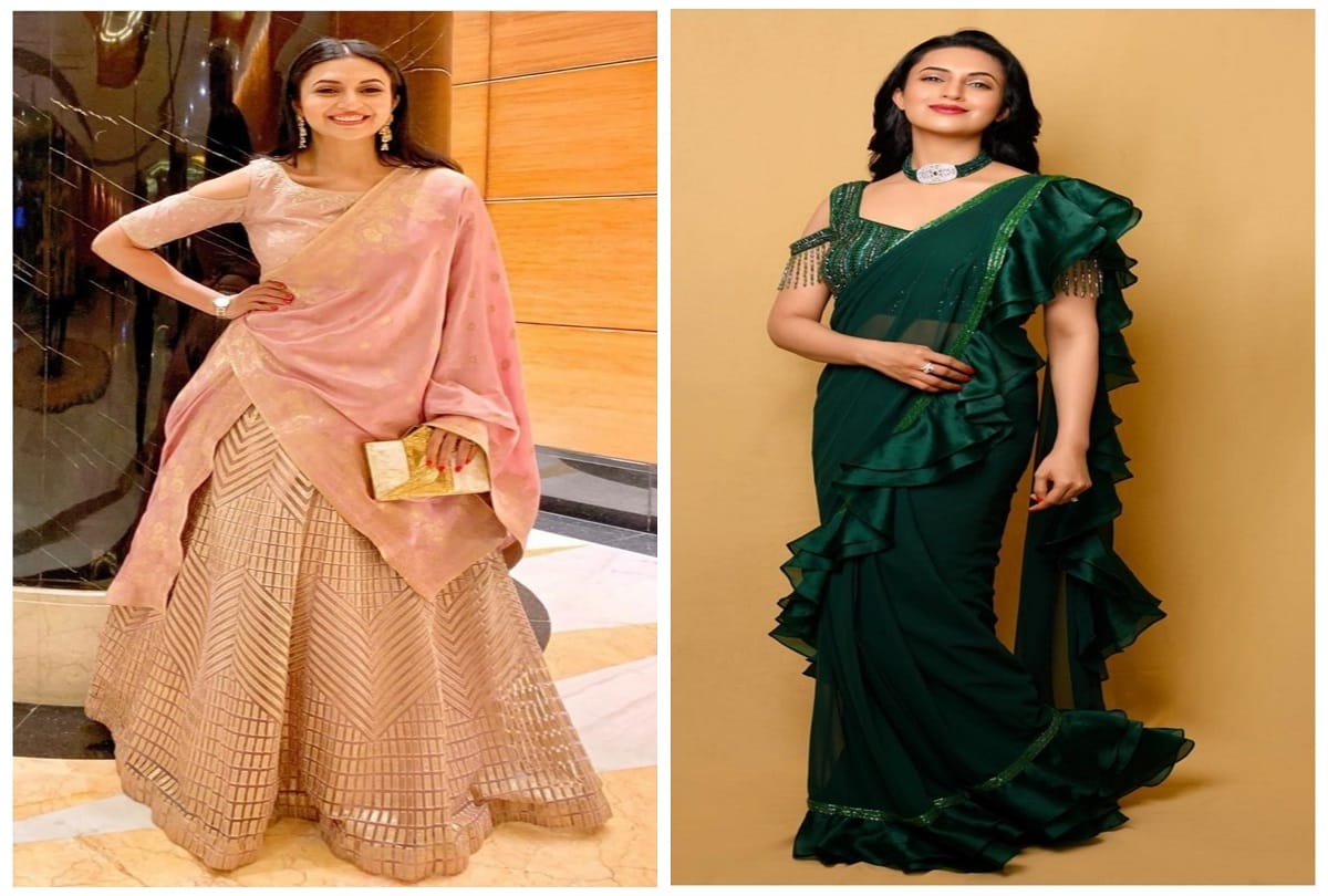 ethnic dresses to look stylish and glamorous like divyanka tripathi iconic best looks of divyanka