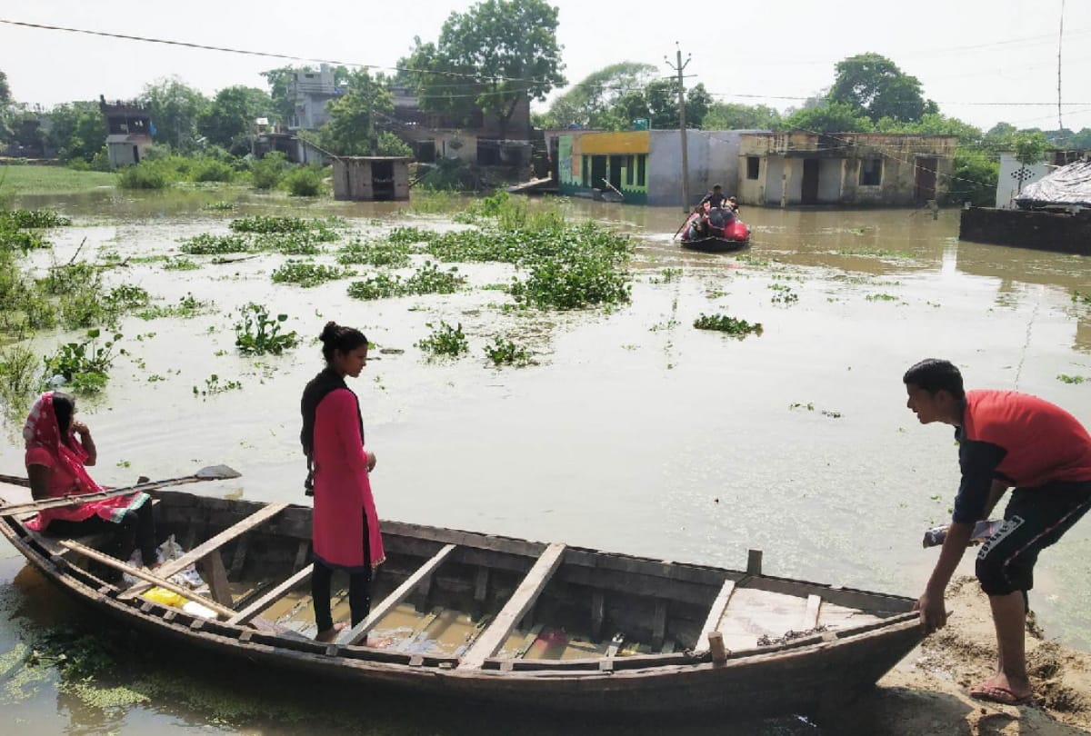 Rapti river water level rises above danger mark in Gorakhpur