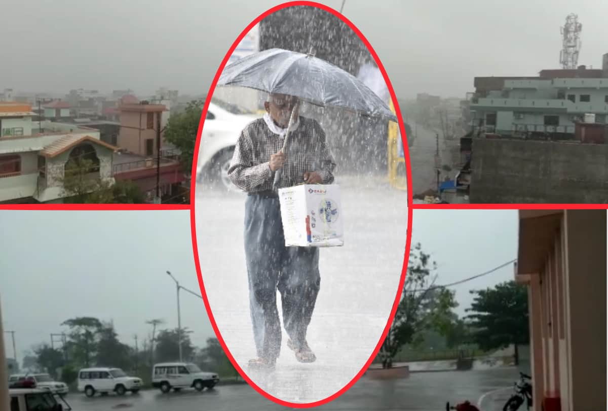 Weather update today in hindi: weather Update news heavy rain start in Gorakhpur
