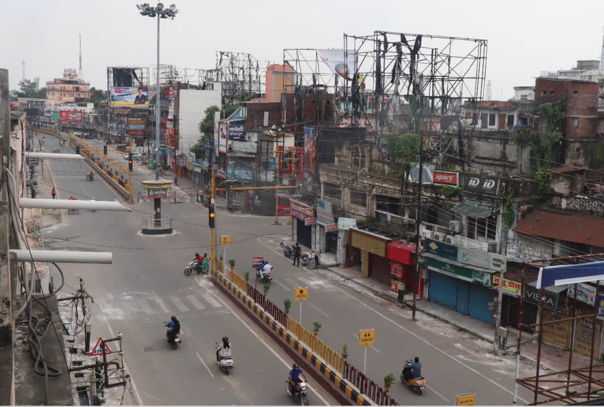 Gorakhpur weekly Lockdown second day latest news update gorakhpur Police