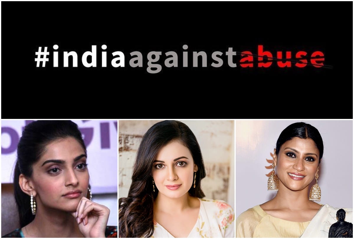 Sonam kapoor Dia Mirza Konkona Sen Aahana Kumra Come Together Against Cyber Bullying To Women