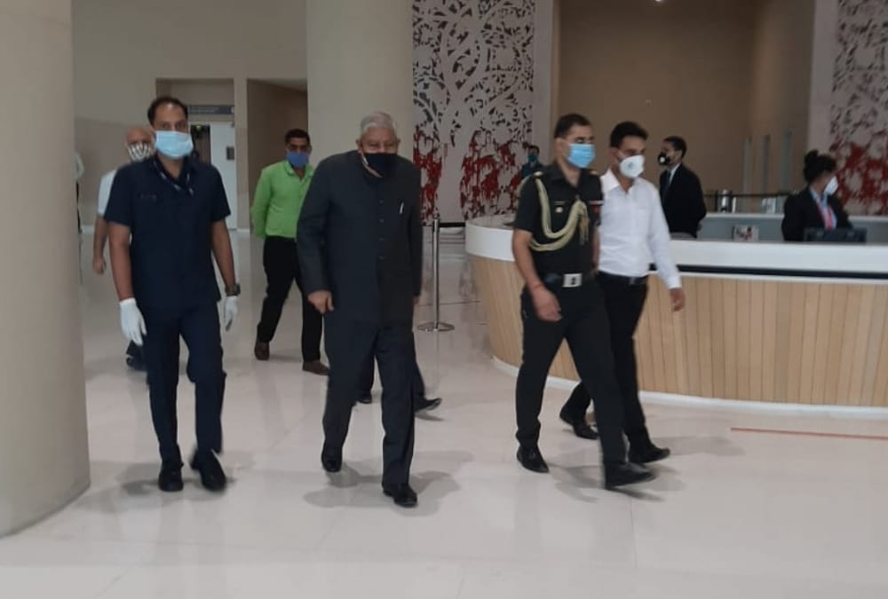 west bengal governor jagdeep dhankhar in delhi to meet president kovind pm modi and amit shah