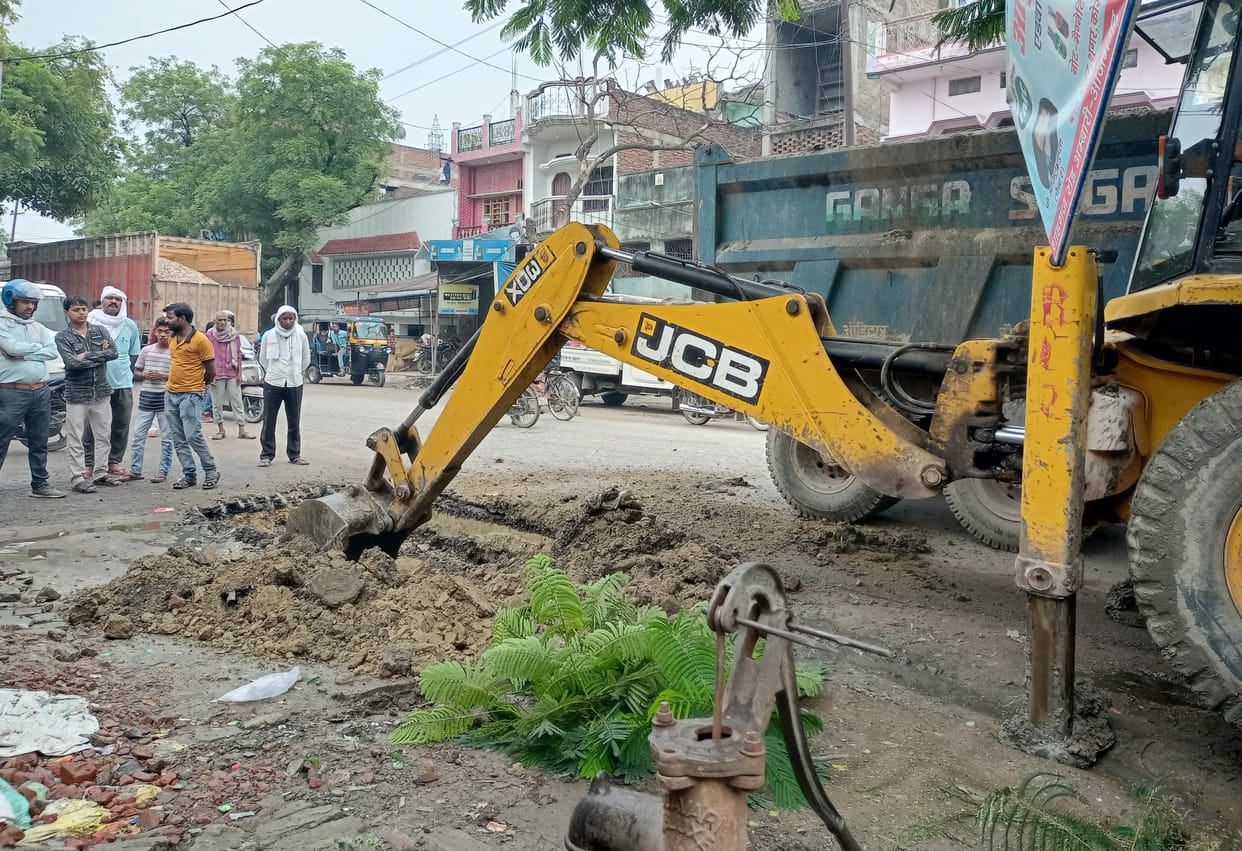 Work of road widening could become a problem