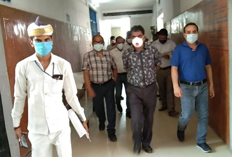 nodel, officer, inspaction, hospital, mainpuri