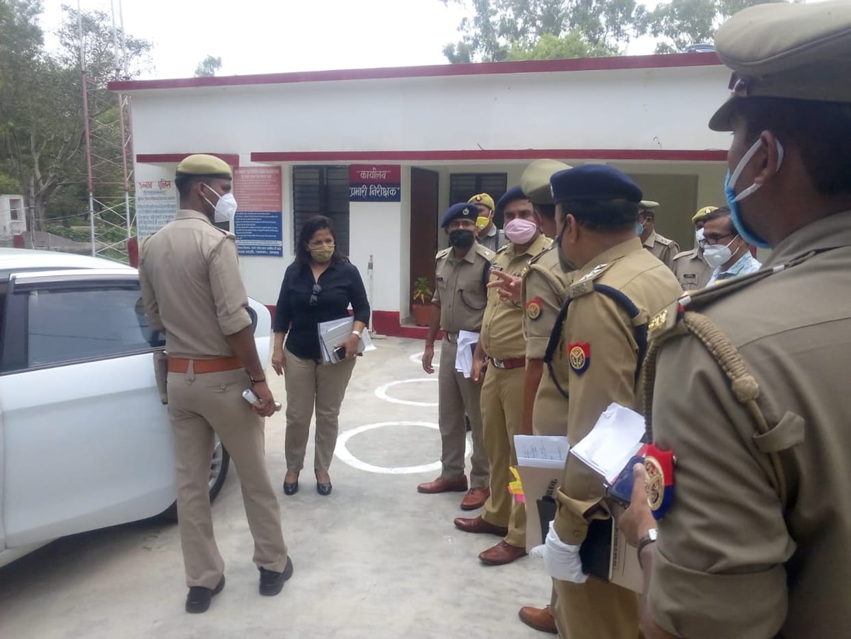 Nodal officer reached the city Kotwali, reviewed the hotspot