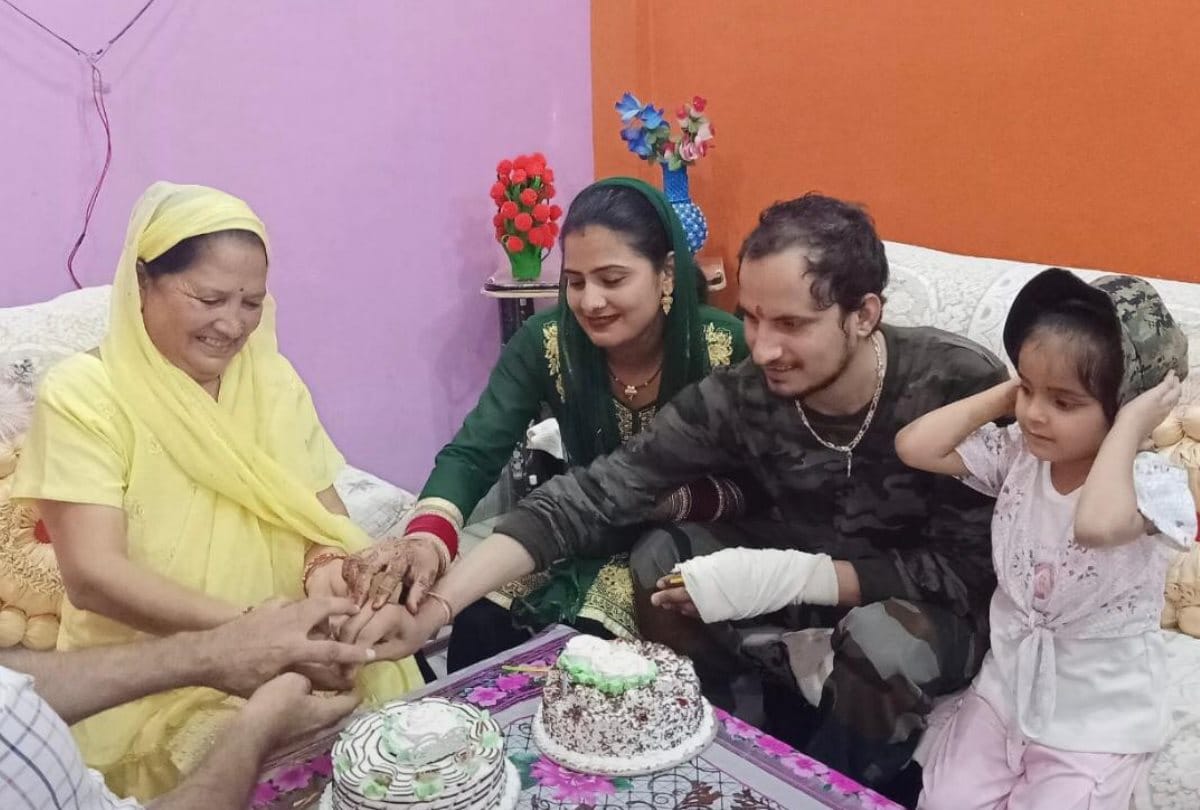 Himachal News: Indian Army Jawan injured in Galwan valley came to home