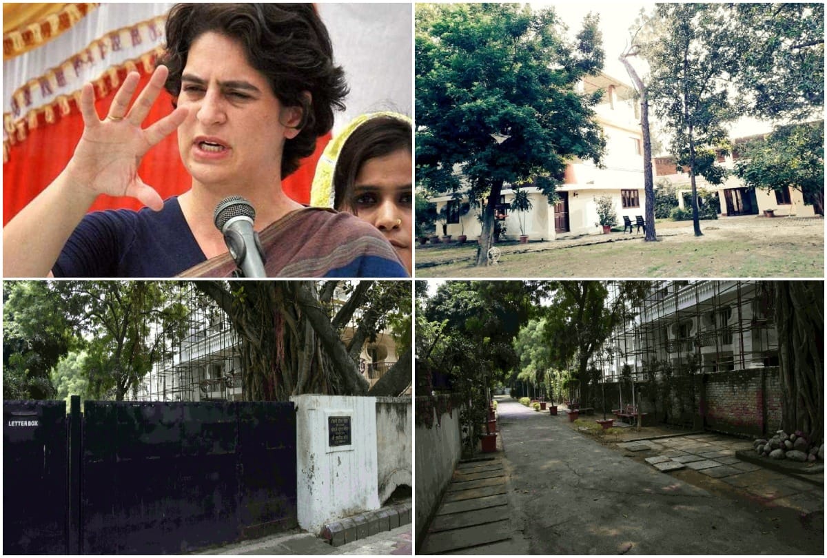 priyanka gandhi vadra shift to coal house Mahatma Gandhi and former PM jawaharlal nehru stayed in this historic kothi see photos