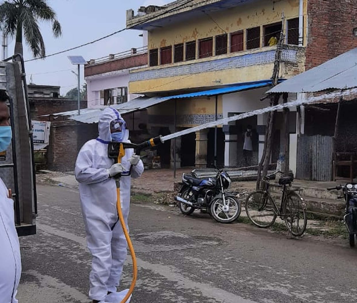 sanitizatin in amethi