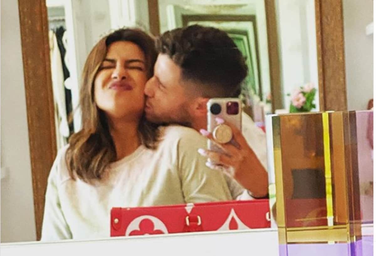 priyanka chopra and nick jonas got rescue dog share photos