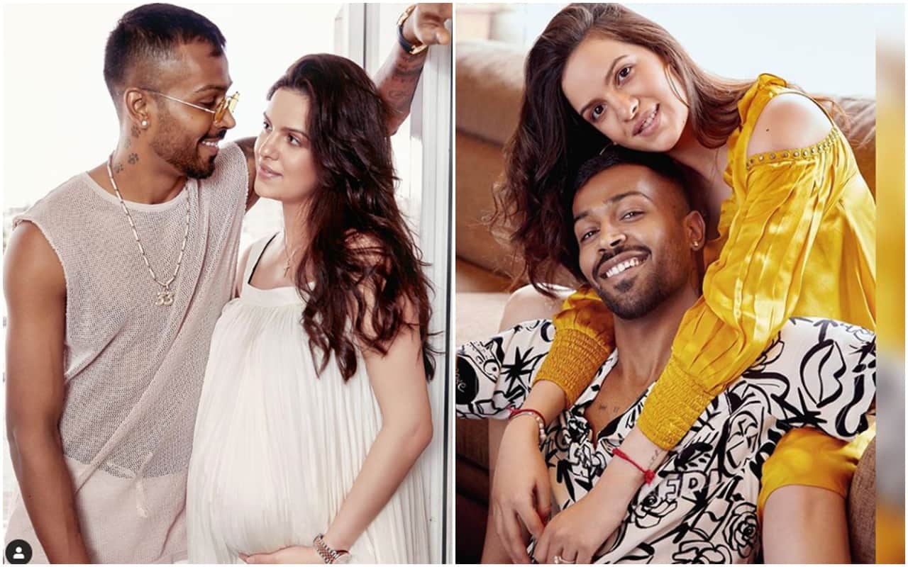 Natasa Stankovic and hardik pandya has shared a new picture with her baby boy