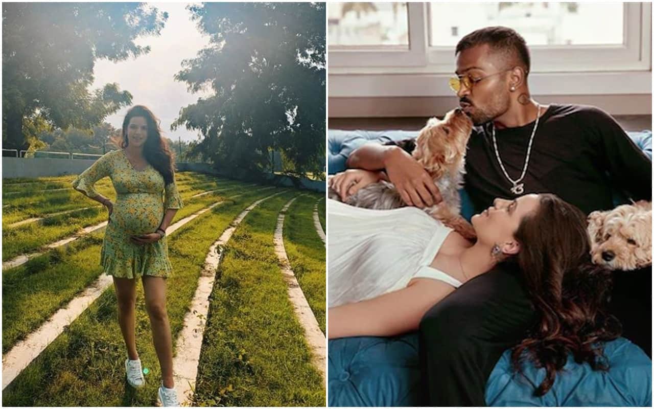 Hardik pandya Hold His Baby Boy Picture Goes Viral Natasha stankovic son