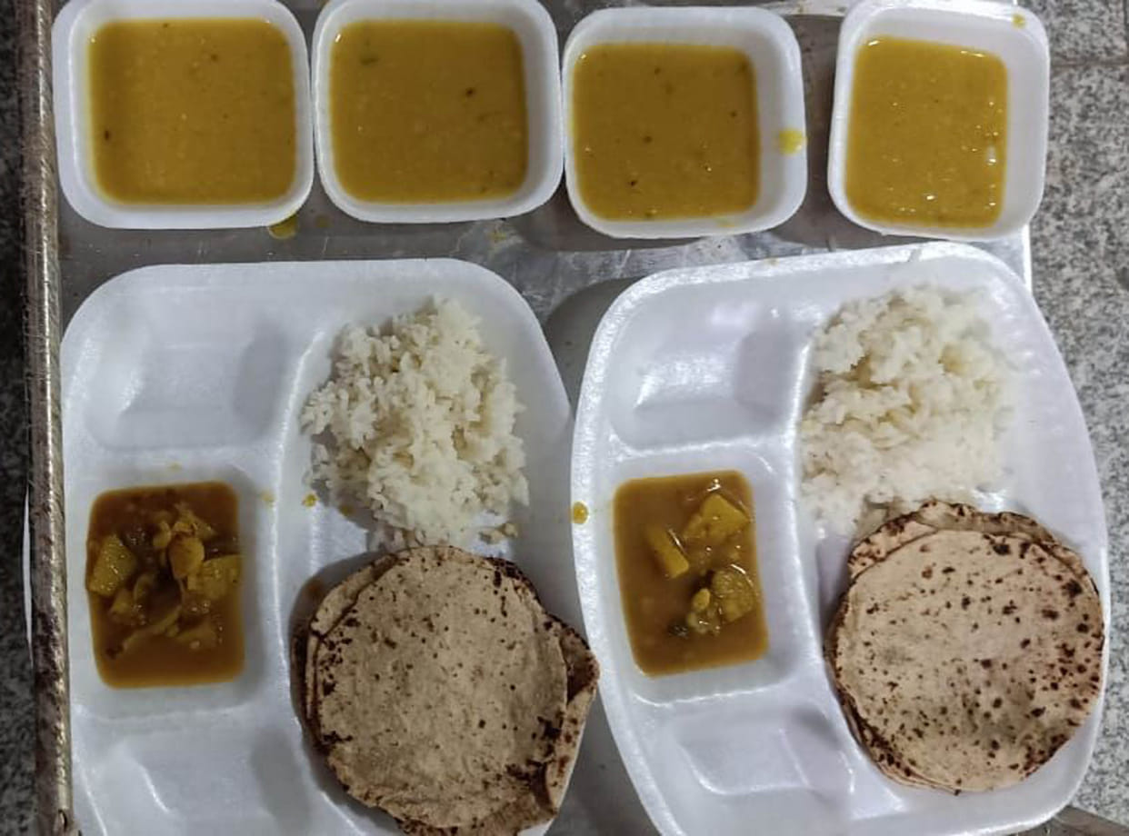 Double scale in patients' food, 6 times more expensive food for health worker