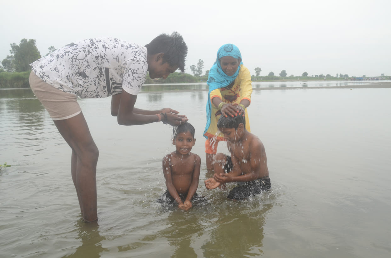 The dip of faith on Somavati Amavasya