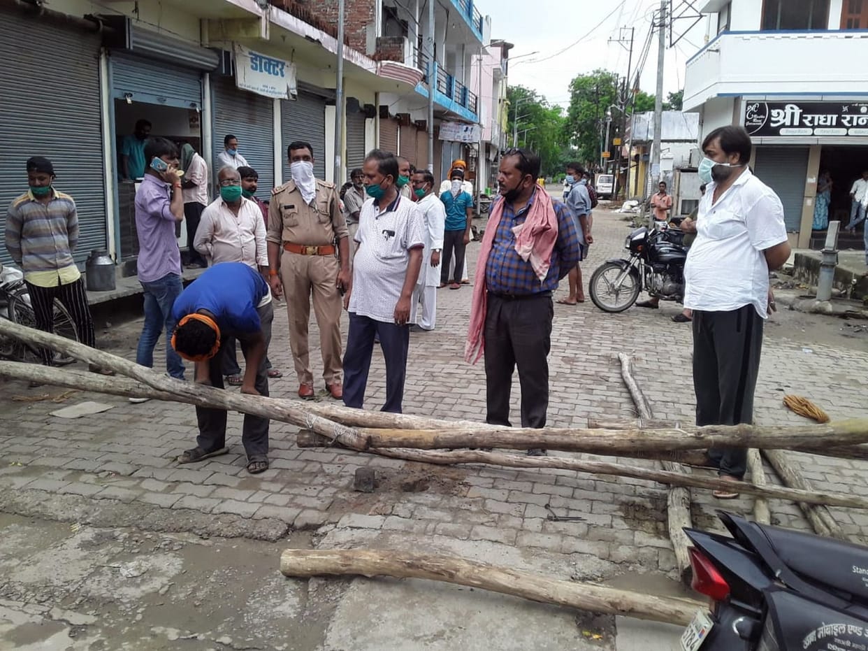 Azadnagar Mohalla becomes hotspot