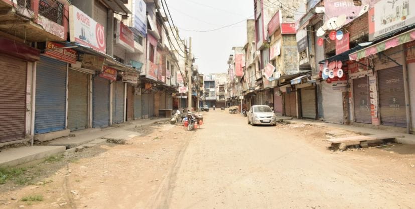 Silence in markets on second day of lockdown