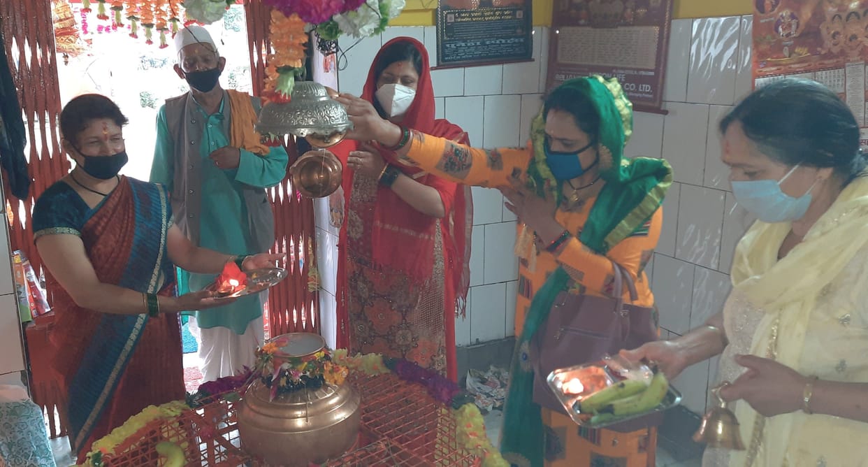 Prayers for elimination of corona from Mahadev