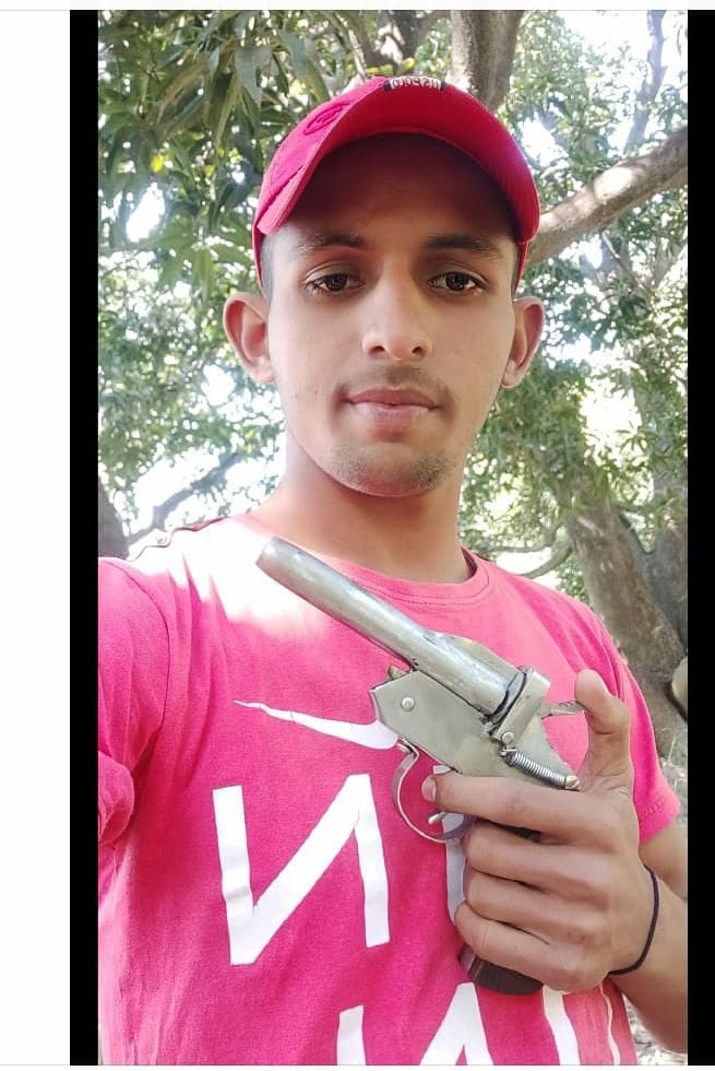Video of young man with tamanche viral, father in custody