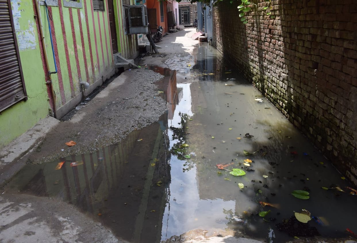 public, problem, water, supply, mainpuri
