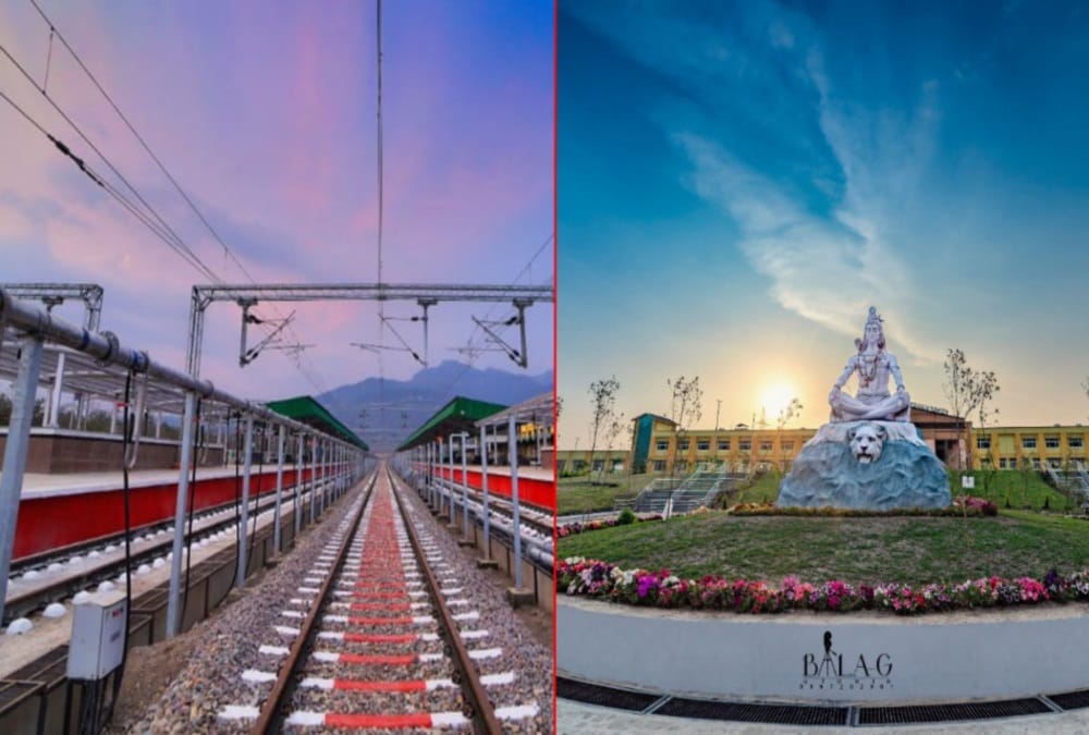 Uttarakhand CM Trivendra singh rawat  Share Rishikesh Karnprayag Rail Line First Station Photos on Twitter