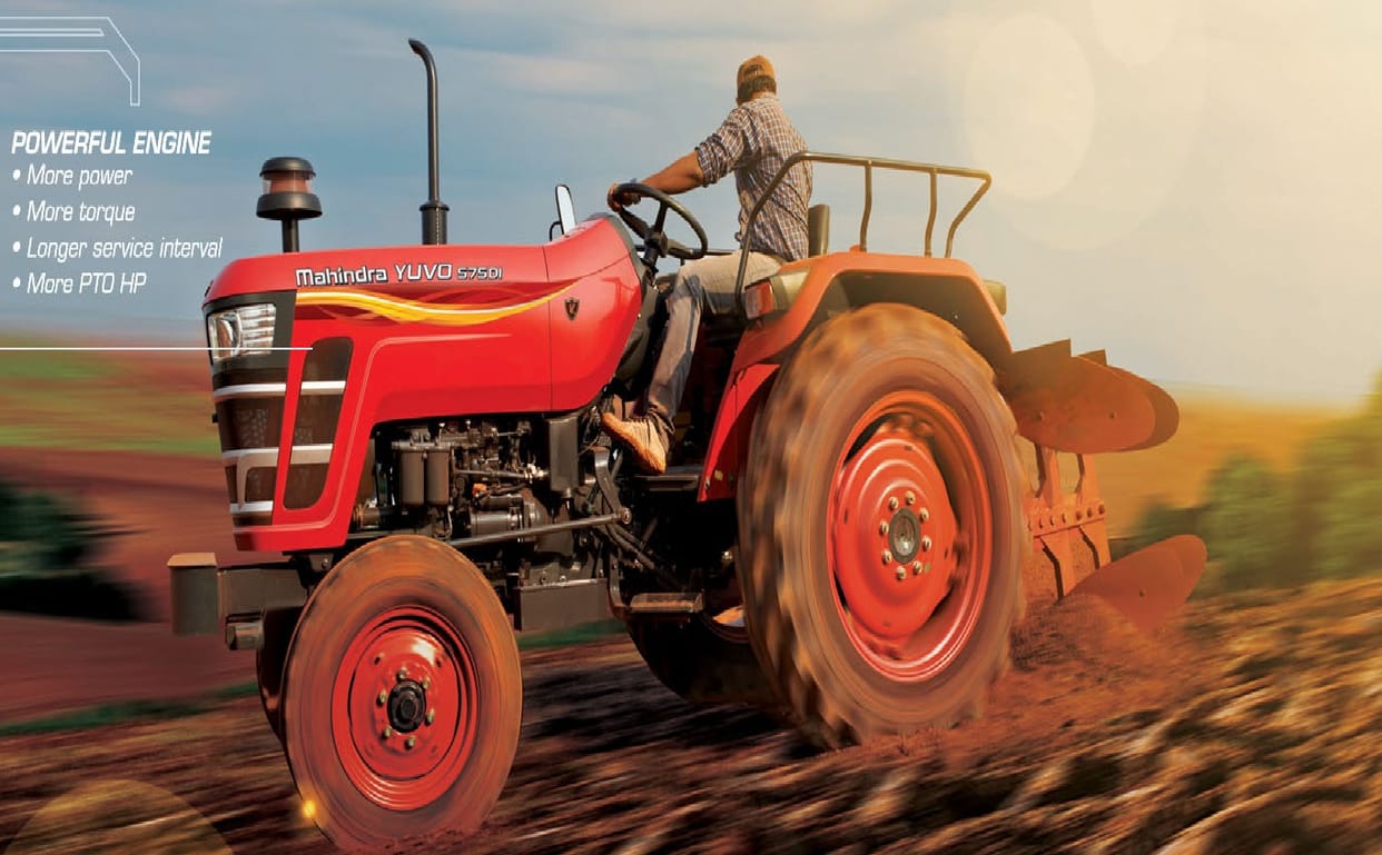 Mahindra Tractors sold 45588 units in October, with a 2 per cent year on year growth.