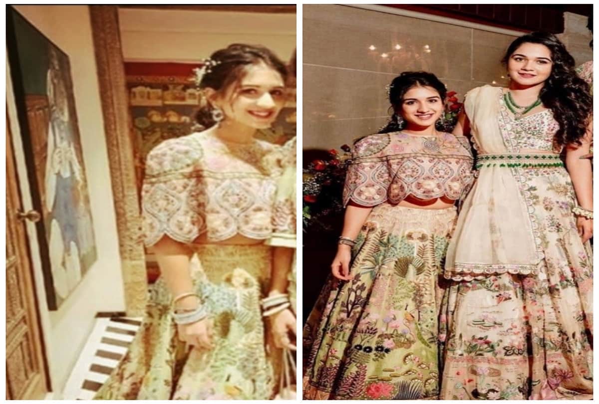 radhika merchant in pastel lehenga designer rahul mishra radhika merchant stunning beautiful looks styles pictures instagram