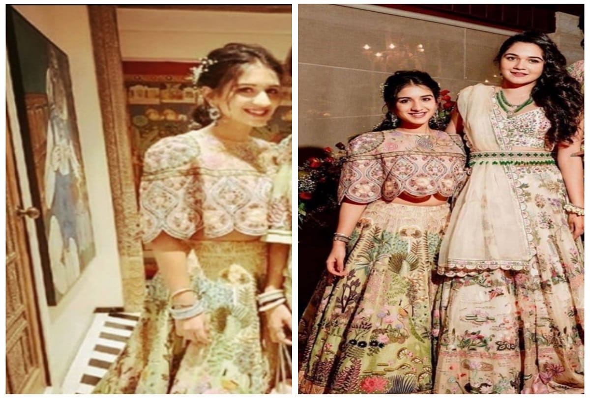 radhika merchant in pastel lehenga designer rahul mishra radhika merchant stunning beautiful looks styles pictures instagram