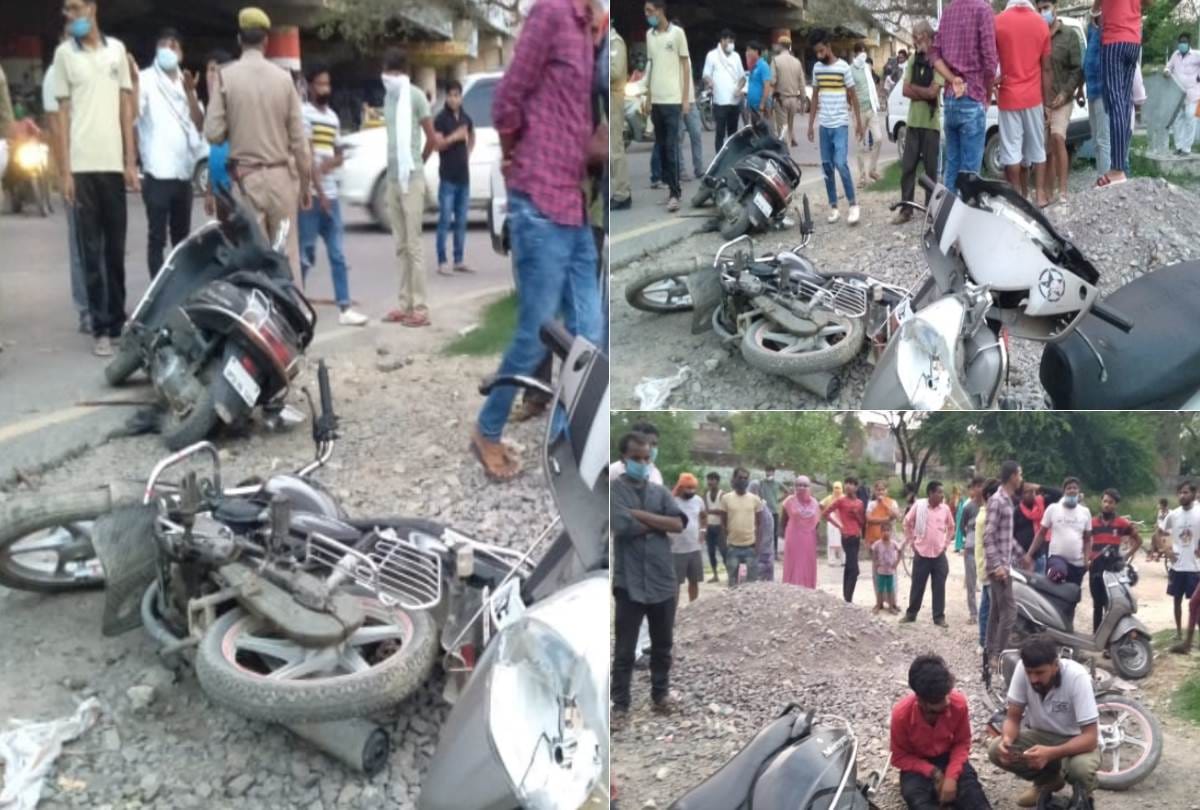 ruckus of bikers gang in lucknow
