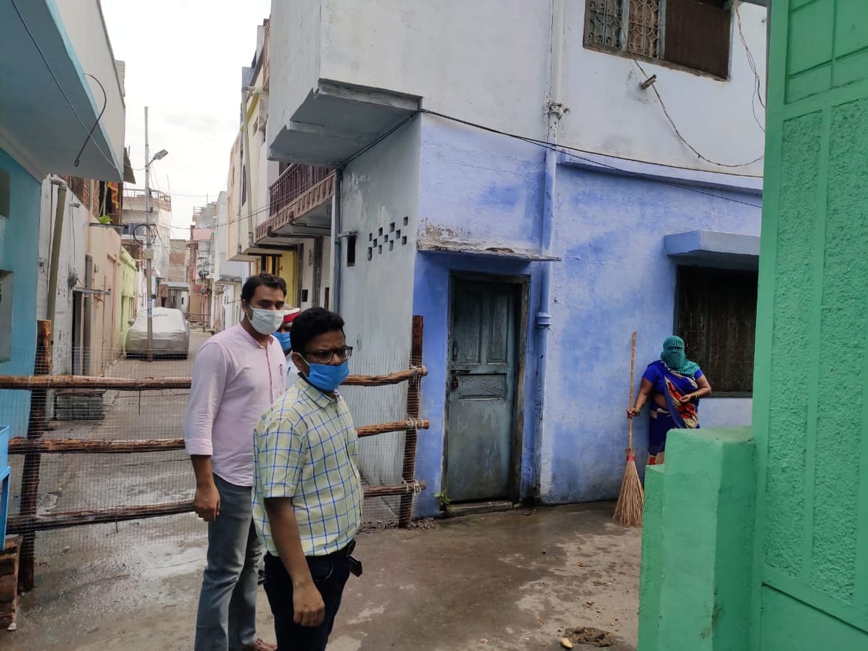 city commisioners inpection for senitization