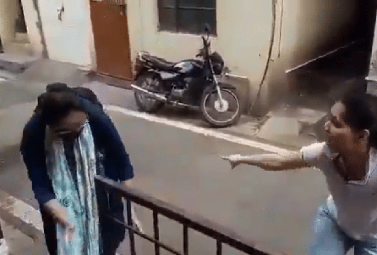woman returns home after defeat coronavirus sister welcome dance video goes viral