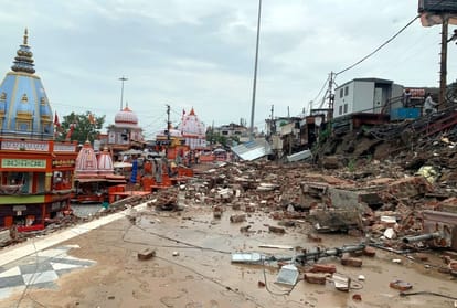 Haridwar Har Ki pauri wall collapse: minister madan kaushik side, wall will made again with modern pattern