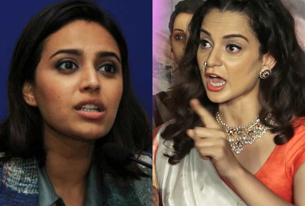 Swara Bhasker hits back on Kangana Ranaut debate over feminism in the Indian film industry