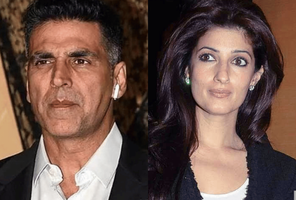 twinkle khanna accused her husband akshay kumar for robbing her mask