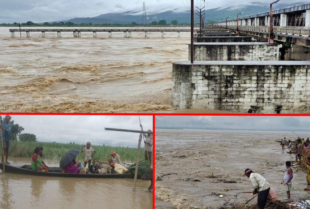 Gandak river flowing 24 cm above danger mark in Kushinagar