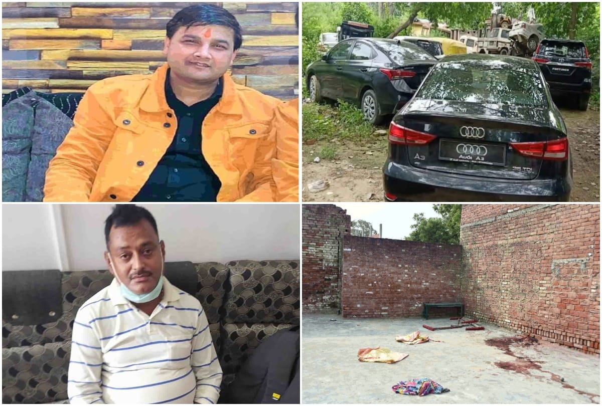 vikas dubey news: jai bajpai connection with samajwadi party leader