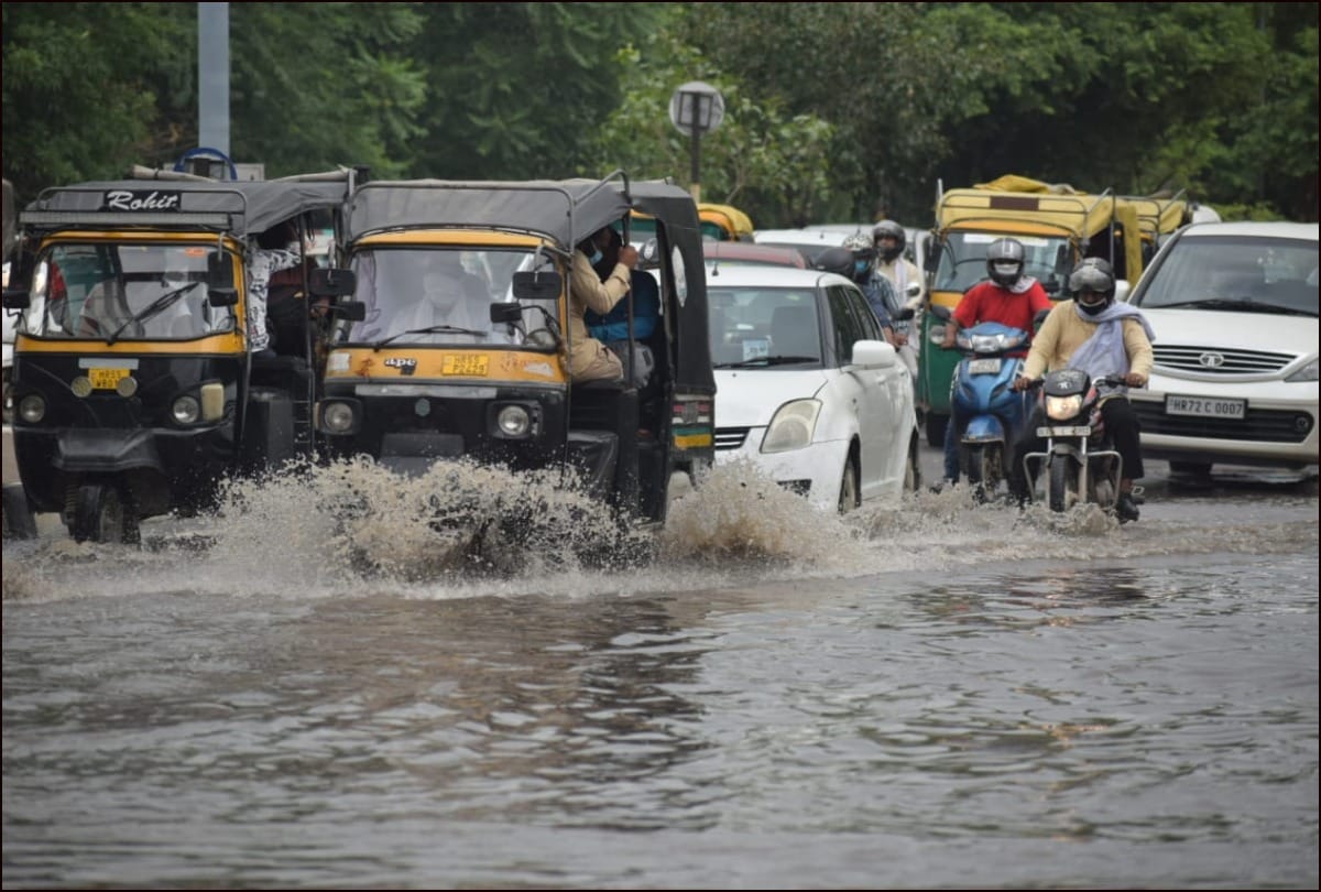 weather forcast monsoon delhi ncr heavy rain in faridabad gurugram 