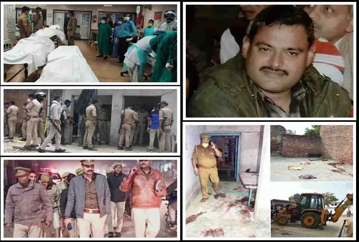 vikas dubey news: Shocking claim of police in Bikru case