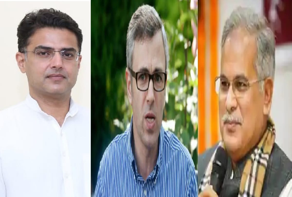rajasthan news in hindi, sachin pilot Ashok Gehlot Bhupesh Baghel omar abdullah farooq abdullah