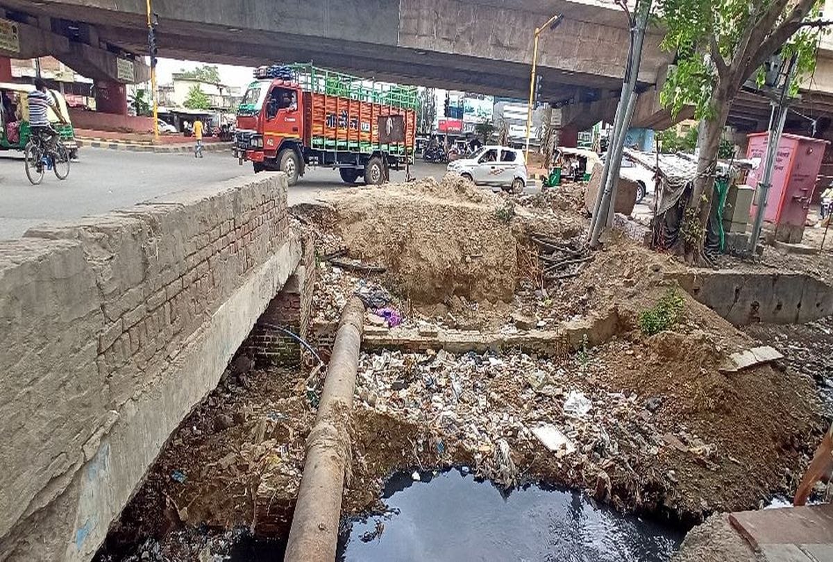 Foundation Stone Before A Year Ago Culvert Not Made