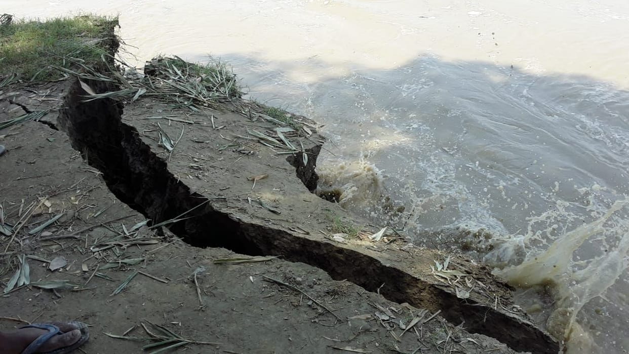 dilashpur merzed in sarayoo river