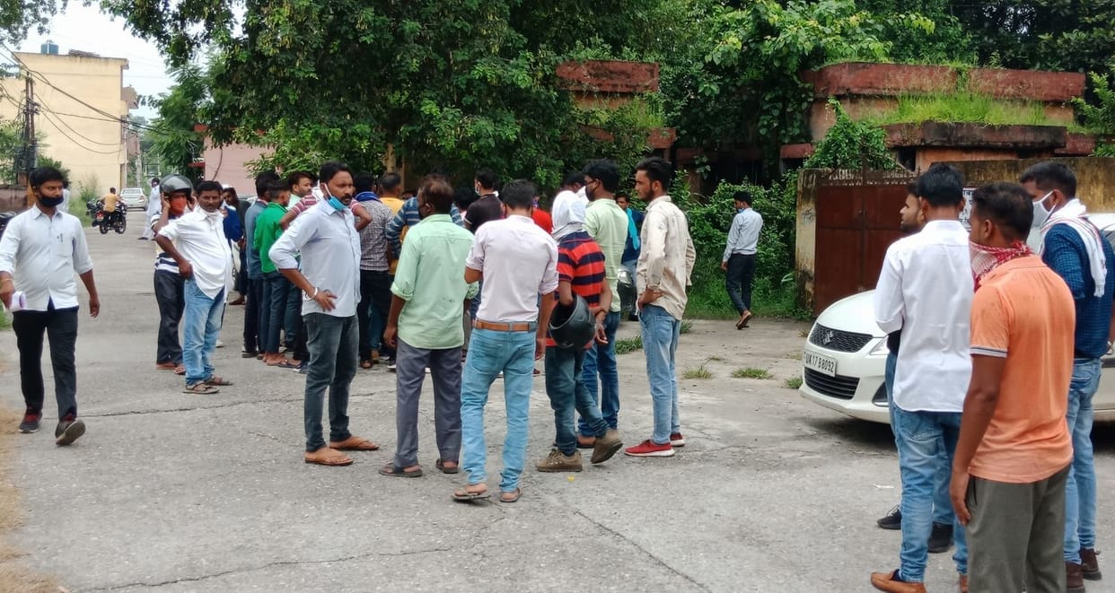 Police chased down Bhim Army activists gathered outside CO's residence