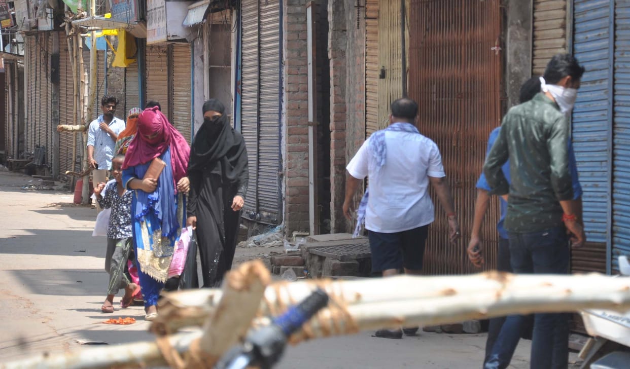 Entire city containment zone, lockdown for three days